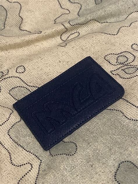 navy alexander mcqueen cardholders